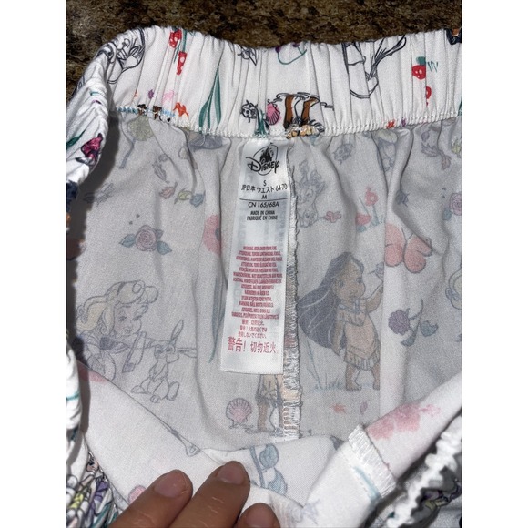 DISNEY STORE ANIMATORS COLLECTION DISNEY PRINCESS PAJAMA PJ SET FOR WOMEN SZ SM - Picture 14 of 16